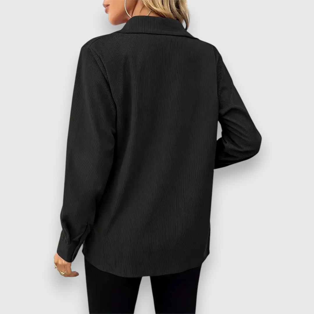 Selina – Skjortjacka i kordlook
